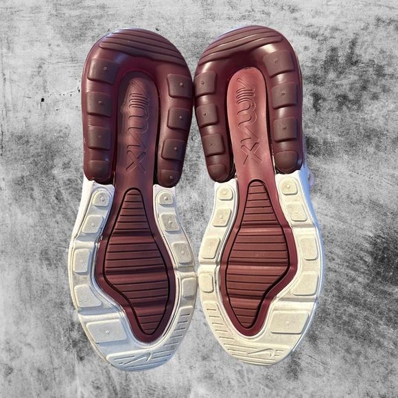 Nike Air Max 270 Women’s Size 7 Shoe Barely Rose Pink Sneaker 2017 AH6789-601 - Picture 6 of 9